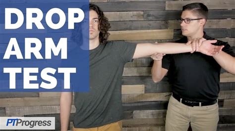 arm drop test|drop arm full thickness test.